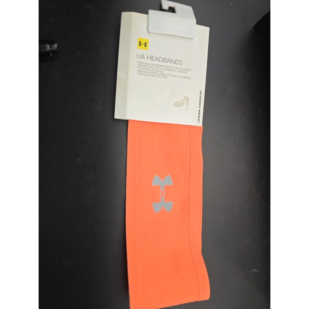 Womens Underarmour Orange Headband Style 1258835